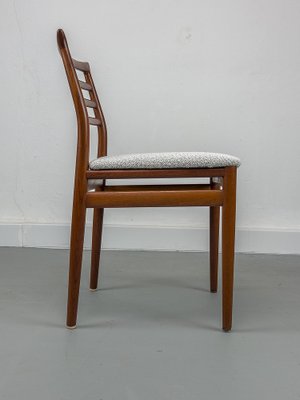 Teak and Bouklé Dining Chair by Erling Torvits for Sorø Stolfabrik, 1960s-QEQ-1765358