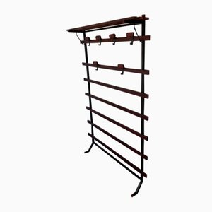 Teak and Metal Coat Rack, 1960s-GTS-999479