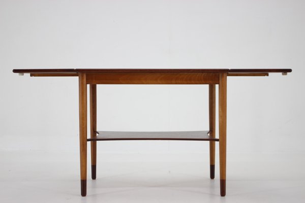 Teak and Oak Coffee Table by Børge Mogensen for Soborg Mobelfabric, Denmark, 1960s-TZ-1358339