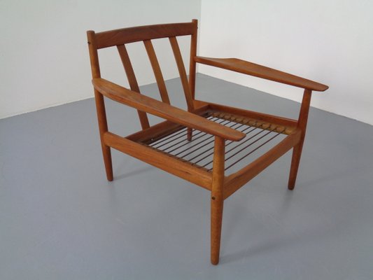 Teak Armchair by Arne Vodder for Glostrup, 1960s-RDW-965089