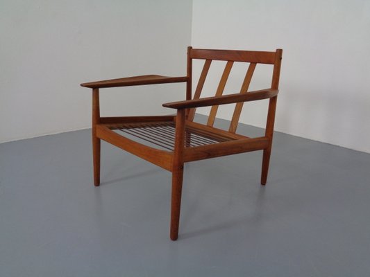 Teak Armchair by Arne Vodder for Glostrup, 1960s-RDW-965089