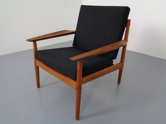 Teak Armchair by Arne Vodder for Glostrup, 1960s-RDW-965089