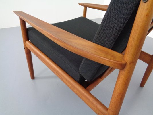 Teak Armchair by Arne Vodder for Glostrup, 1960s-RDW-965089