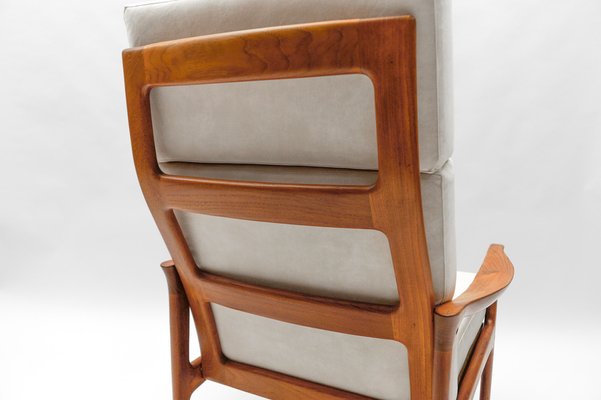 Teak Armchair, Denmark, 1960s-KQB-1781461