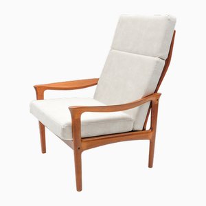 Teak Armchair, Denmark, 1960s-KQB-1781475