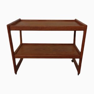 Teak Bar Cart by Holger Georg Jensen for Kubus, Denmark, 1960s-RDW-1357463