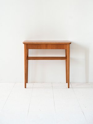 Teak Bedside Table, 1960s-QWP-2033925