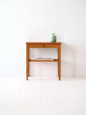 Teak Bedside Table, 1960s-QWP-2034908