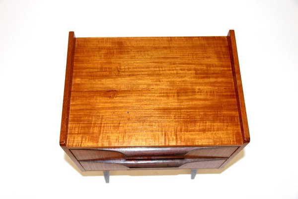 Teak Bedside Table, Sweden, 1950s-GEK-1248696