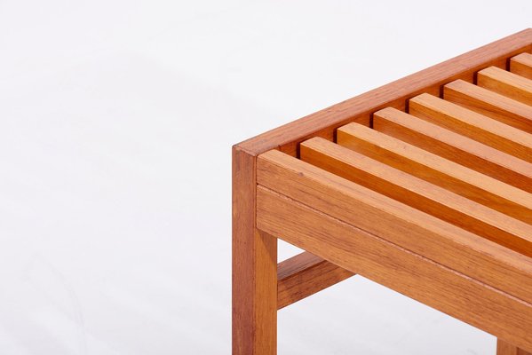 Teak Bench from Lysgaard Mobler, Denmark, 1950s-SFD-1369739