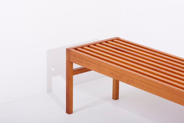 Teak Bench from Lysgaard Mobler, Denmark, 1950s-SFD-1369739