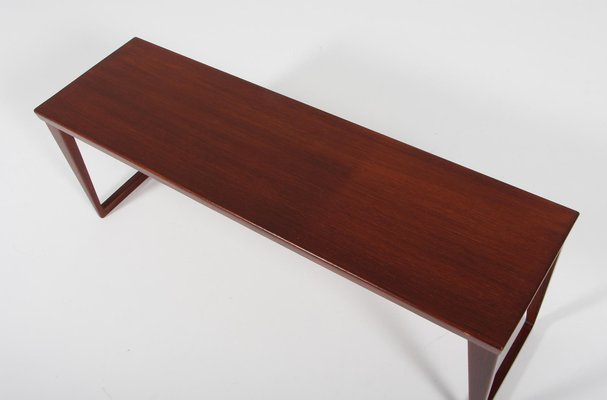 Teak Bench with Chest of Drawers by Aksel Kjersgaard for Kai Kristiansen, Denmark, 1960s-HJB-1385722