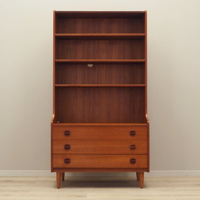 Teak Bookcase, Denmark, 1960s-VND-1790213