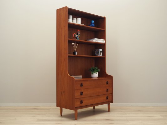 Teak Bookcase, Denmark, 1960s-VND-1790213