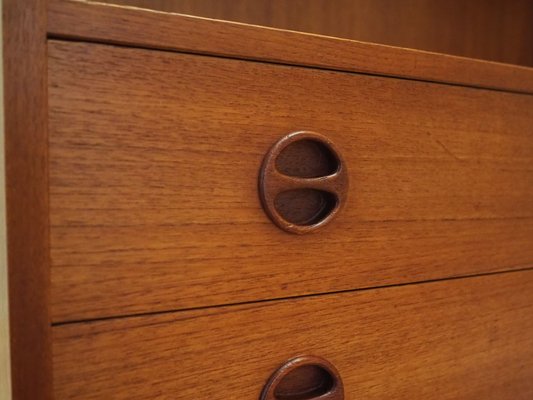 Teak Bookcase, Denmark, 1960s-VND-1790213