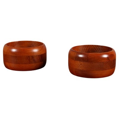 Teak Bowls, 1960s, Set of 2-HJB-1780829