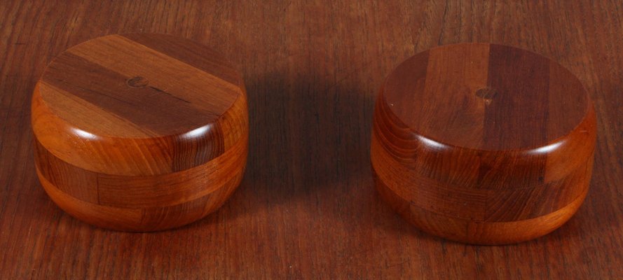 Teak Bowls, 1960s, Set of 2-HJB-1780829