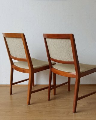 Teak Chairs by Bertile Fridhags for Bodaforrs, 1970s, Set of 2-ZEF-1735295