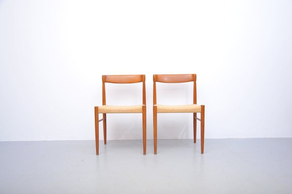 Teak Chairs by H. W. Klein for Bramin, Set of 2-ZE-980366