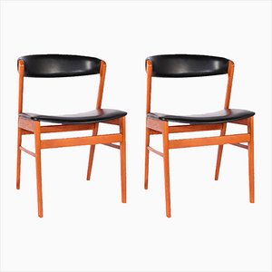 Teak Chairs, Denmark, 1960s, Set of 2-GEK-954646