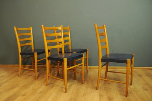 Teak Chairs from Gemla Fabrikers, 1950s, Set of 4-KDW-1819258