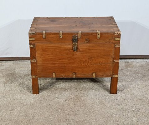 Teak Chest, Late 19th Century-RVK-1745930