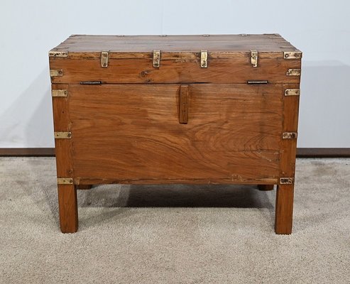 Teak Chest, Late 19th Century-RVK-1745930