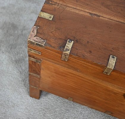 Teak Chest, Late 19th Century-RVK-1745930