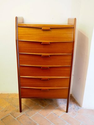 Teak Chest of Drawers, 1950s-TKR-775443