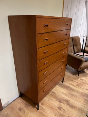 Teak Chest of Drawers, 1960s-JHL-1225632