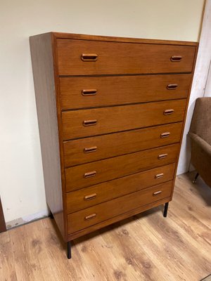 Teak Chest of Drawers, 1960s-JHL-1225632