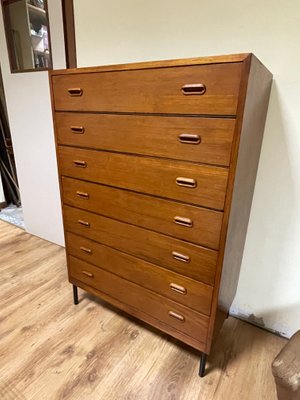 Teak Chest of Drawers, 1960s-JHL-1225632