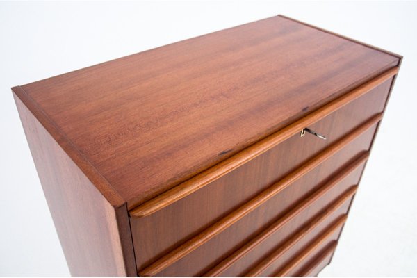 Teak Chest of Drawers, Denmark, 1960s-BXB-1412113