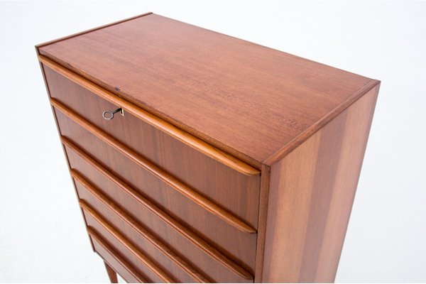 Teak Chest of Drawers, Denmark, 1960s-BXB-1412113