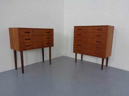 Teak Chest of Drawers from Arne Vodder, Denmark, 1960s-RDW-1363535