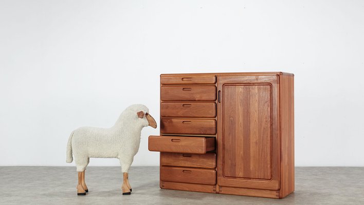 Teak Chest of Drawers with Compartments from Langeskov Møbelfabrik A / S, Denmark, 1985-HKH-1796015