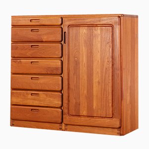 Teak Chest of Drawers with Compartments from Langeskov Møbelfabrik A / S, Denmark, 1985-HKH-1796015