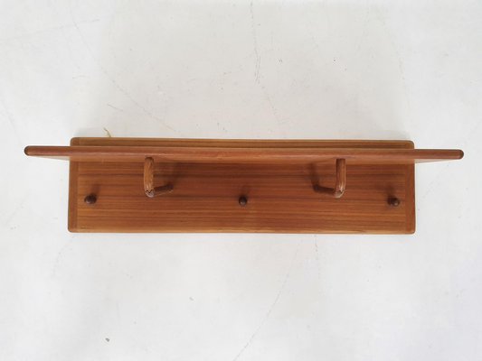 Teak Coat Rack by Aksel Kjersgaard for Vildbjerg Mobelfabrik, Denmark, 1960s-ZO-991505