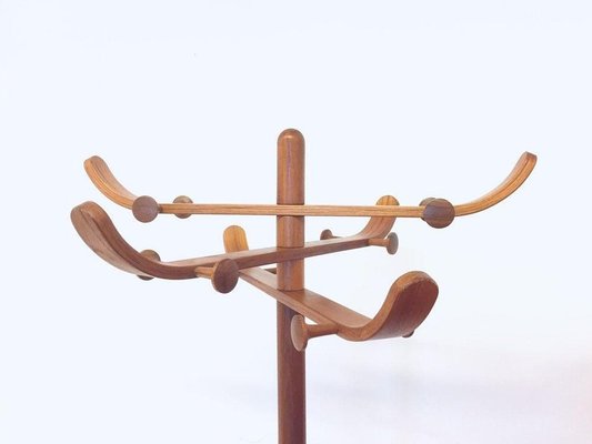 Teak Coat Stand by Aksel Kjersgaard for Nissen & Gehl, 1950s-WSA-831308