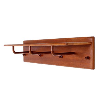 Teak Coatrack Wardrobe by Vildbjerg Mobelfabrik, Denmark, 1950s-XT-1421630