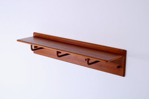 Teak Coatrack Wardrobe by Vildbjerg Mobelfabrik, Denmark, 1950s-XT-1421630