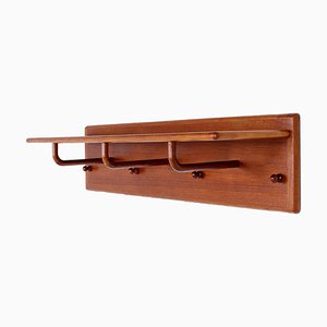 Teak Coatrack Wardrobe by Vildbjerg Mobelfabrik, Denmark, 1950s-XT-1421630