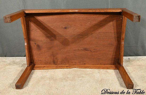 Teak Coffee Table, 1940s-RVK-2034607