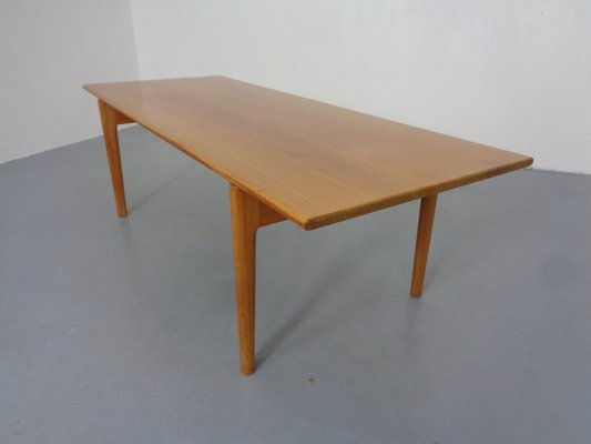 Teak Coffee Table by Hans J. Wegner for Andreas Tuck, 1950s-RDW-1779576