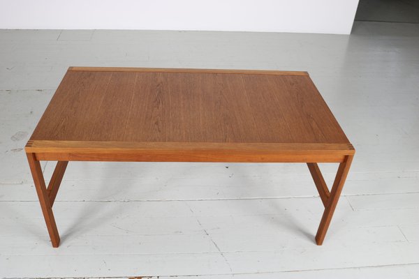 Teak Coffee Table by Ole Gjerløv-Knudsen & Torben Lind for France & Søn, Denmark, 1960s-AA-1314134