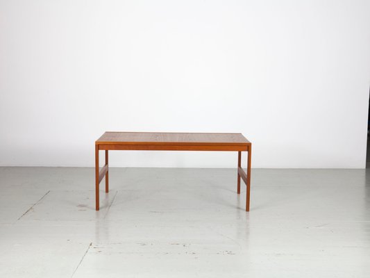 Teak Coffee Table by Ole Gjerløv-Knudsen & Torben Lind for France & Søn, Denmark, 1960s-AA-1314134