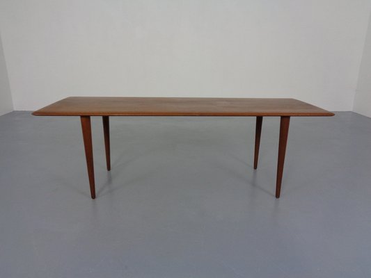 Teak Coffee Table by Peter Hvidt & Orla Mølgaard-Nielsen for Cado, 1960s-RDW-1278199