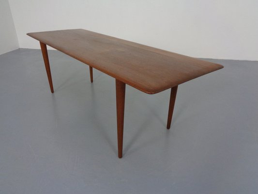 Teak Coffee Table by Peter Hvidt & Orla Mølgaard-Nielsen for Cado, 1960s-RDW-1278199