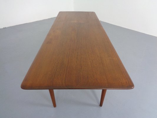 Teak Coffee Table by Peter Hvidt & Orla Mølgaard-Nielsen for Cado, 1960s-RDW-1278199