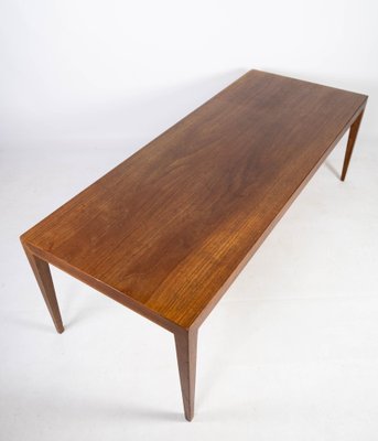 Teak Coffee Table by Severin Hansen for Haslev Furniture, 1960s-UY-980679